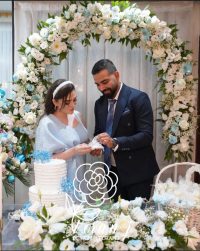 گل آرایی بله برون کد 1031